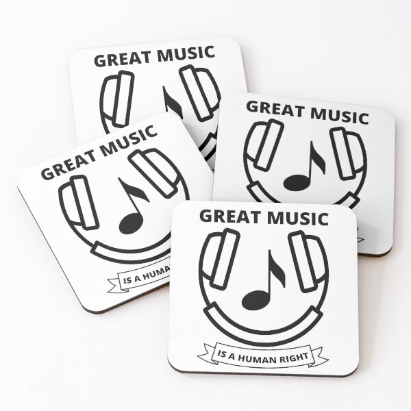 Item preview, Great Music Is A Human Right designed and sold by JockArts.