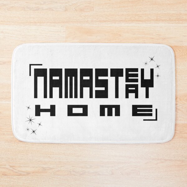 Item preview, NAMASTₐᵉY HOME - Black designed and sold by VkScript.