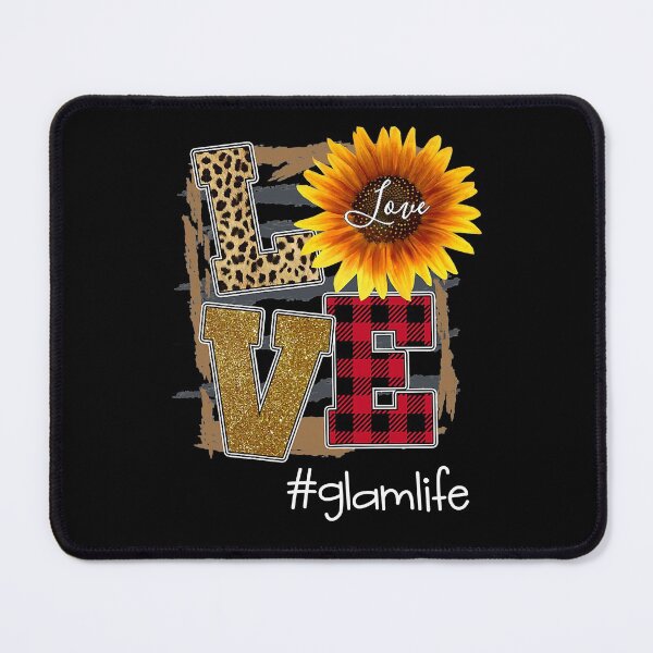 Item preview, Womens Womens Love Glamlife Sunflower Leopard designed and sold by SARAHKUHNS.