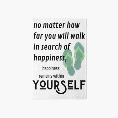 Your self Art Board Print