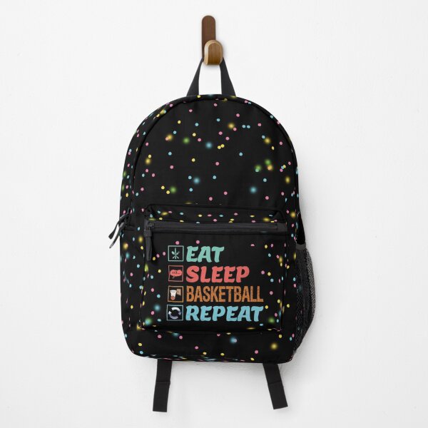 Item preview, Eat Sleep Basketball Repeat designed and sold by amishacreates.