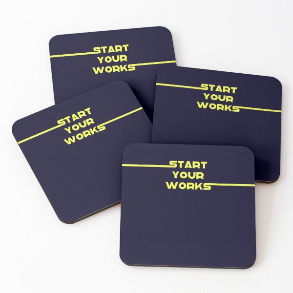 Item preview, START YOUR WORKS designed and sold by EraStores.