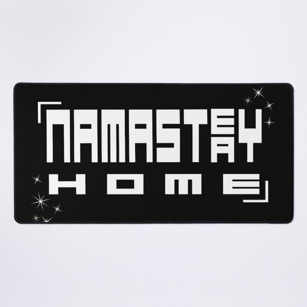 Item preview, NAMASTₐᵉY HOME - White designed and sold by VkScript.