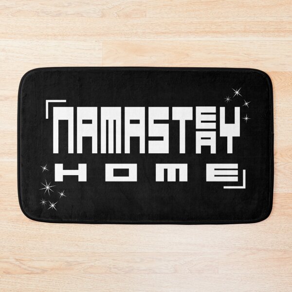Item preview, NAMASTₐᵉY HOME - White designed and sold by VkScript.
