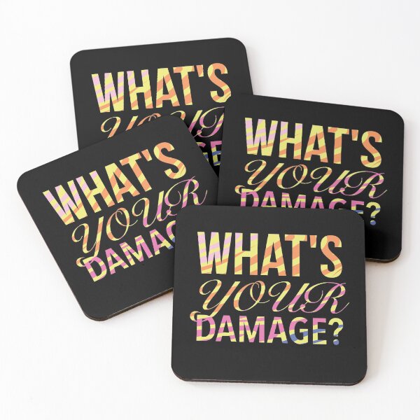 Item preview, What's Your Damage? - Heathers The Musical Quote designed and sold by Delandor.