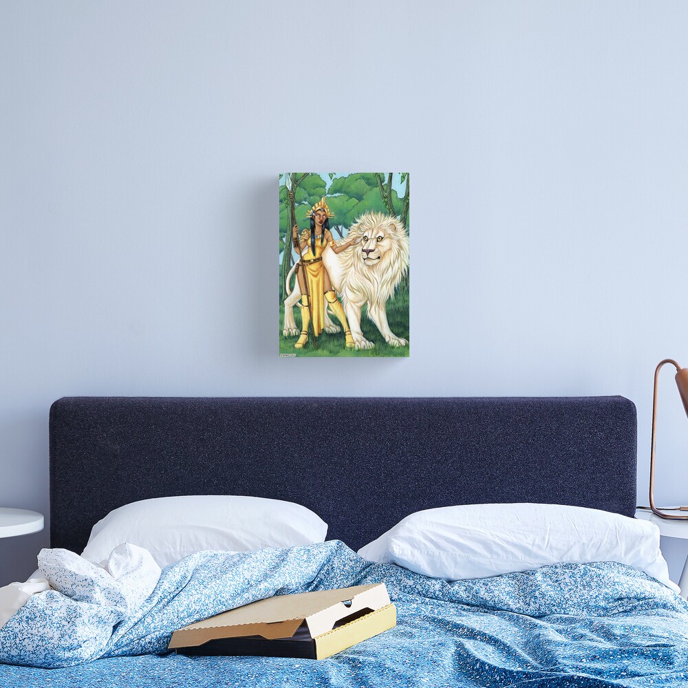 Warriors of the Forest Canvas Print