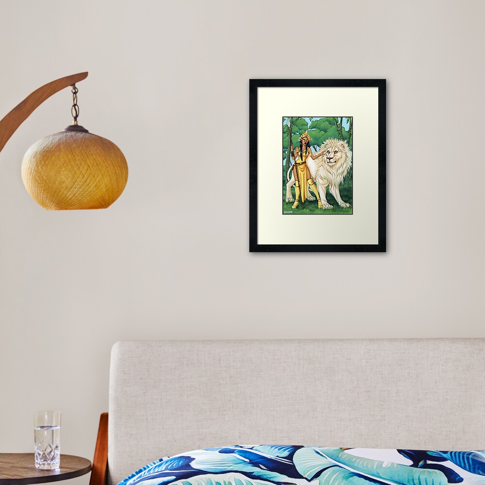 Item preview, Framed Art Print designed and sold by cybercat.