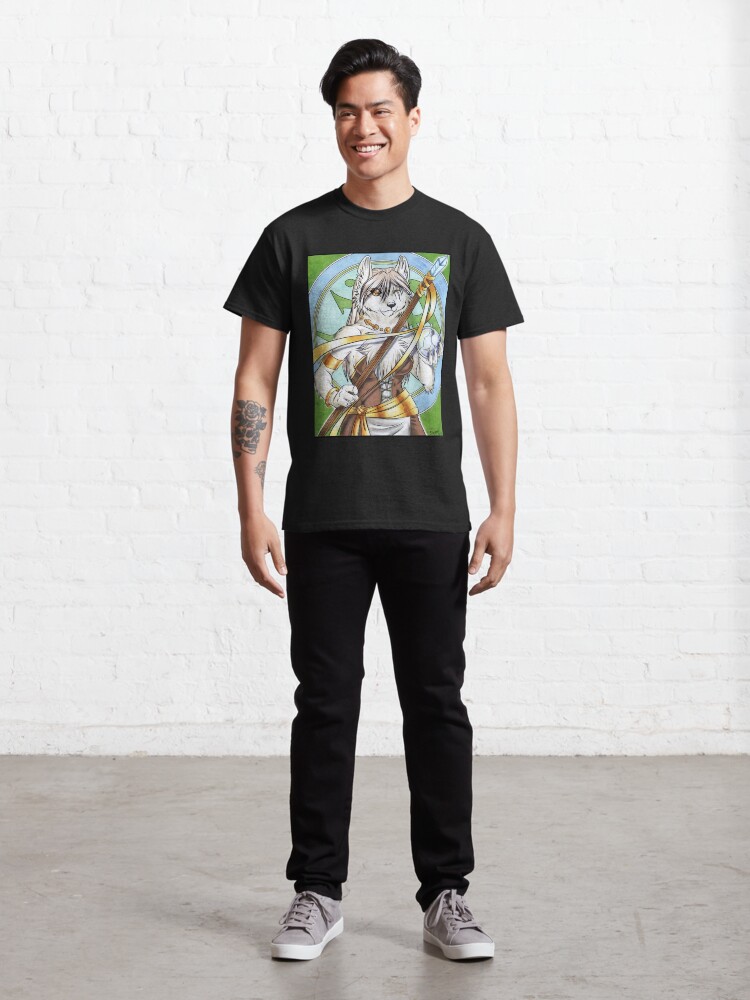Alternate view of Zorra the White Werewolf Classic T-Shirt