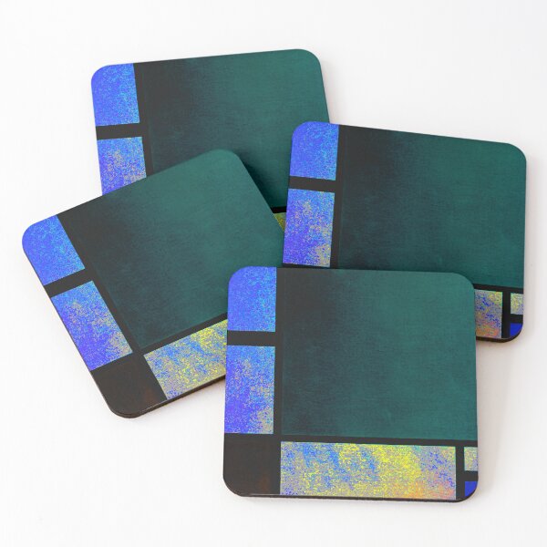 Item preview, Mondrian reverse abstract style designed and sold by adilwahab.