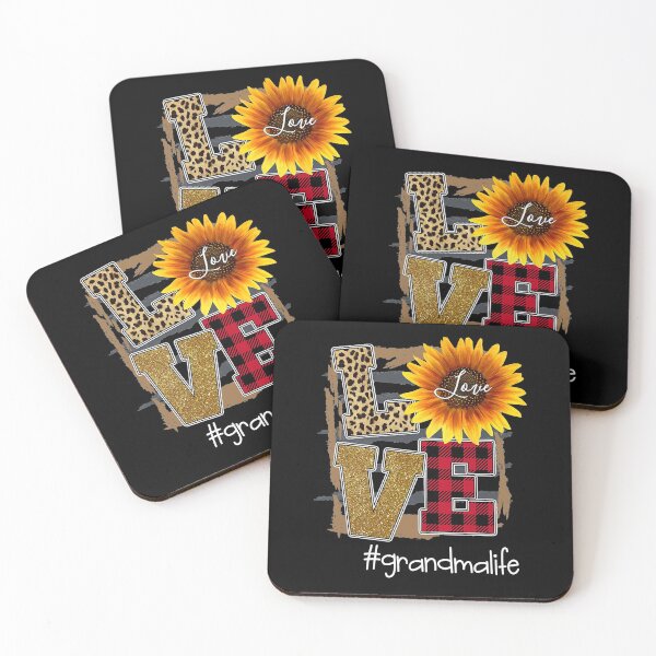 Item preview, Womens Womens Love Grandmalife Sunflower Leopard designed and sold by SARAHKUHNS.