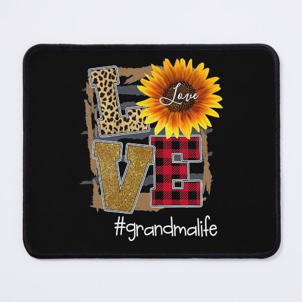 Item preview, Womens Womens Love Grandmalife Sunflower Leopard designed and sold by SARAHKUHNS.
