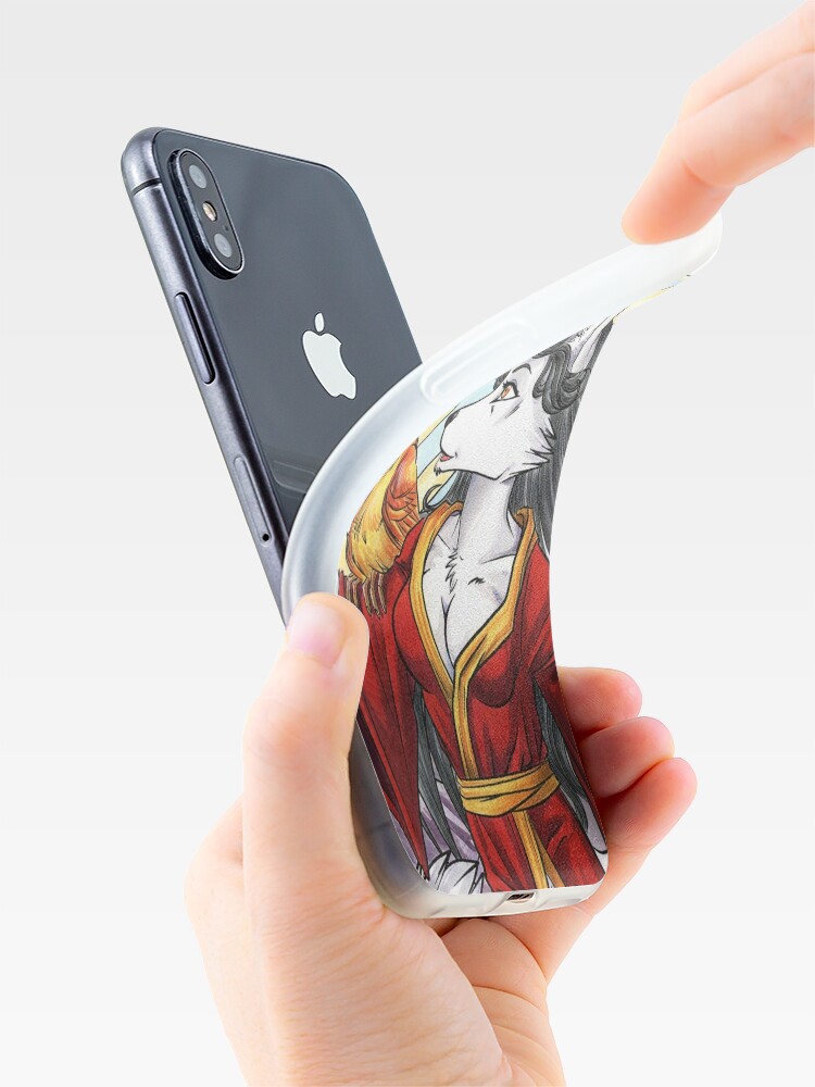 Alternate view of Japanese Kitsune  iPhone Case