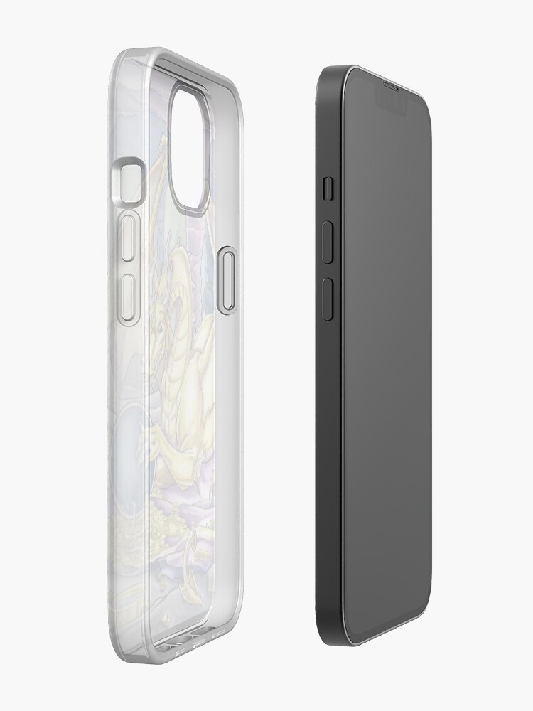 Alternate view of Golden Dragon Iphone Case iPhone Case