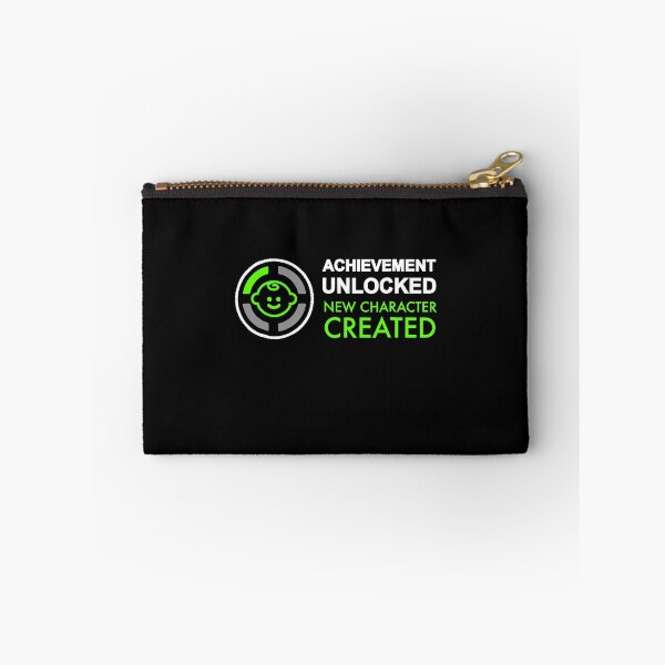 Item preview, Achievement Unlocked New Character Created Funny Fatherhood designed and sold by franktimothy.
