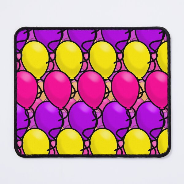 Item preview, Kid's Cartoon Birthday Balloons (Girly Colors) designed and sold by Caryn Pinkston.