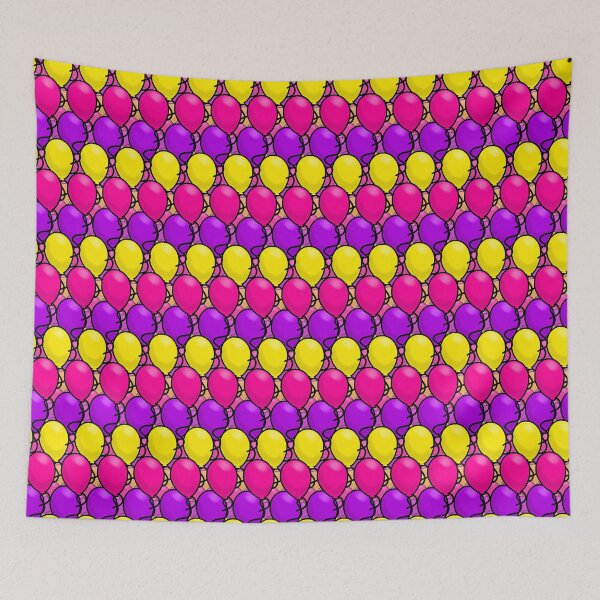 Item preview, Kid's Cartoon Birthday Balloons (Girly Colors) designed and sold by Caryn Pinkston.