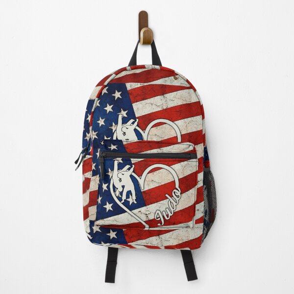 Item preview, Full American Flag Heart Judo designed and sold by SweetTea4U.