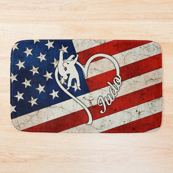 Item preview, Full American Flag Heart Judo designed and sold by SweetTea4U.