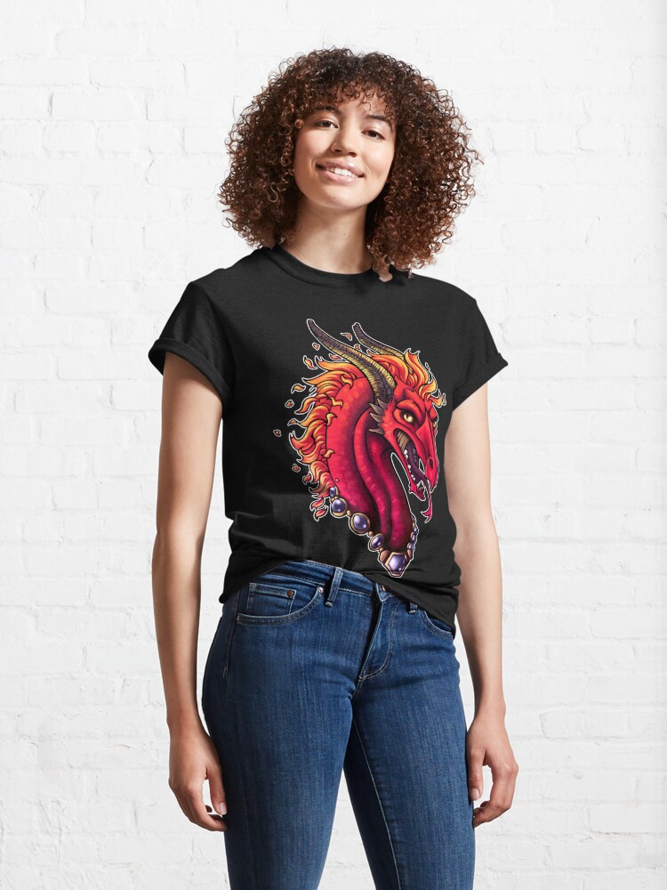 Classic T-Shirt, DragonFire designed and sold by cybercat