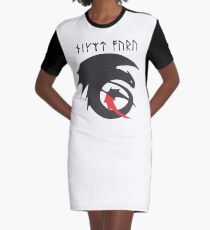 Strike Class Dragon Symbol How to Train Your Dragon HTTYD Graphic T-Shirt Dress