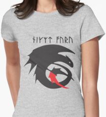 Strike Class Dragon Symbol How to Train Your Dragon HTTYD Women's Fitted T-Shirt
