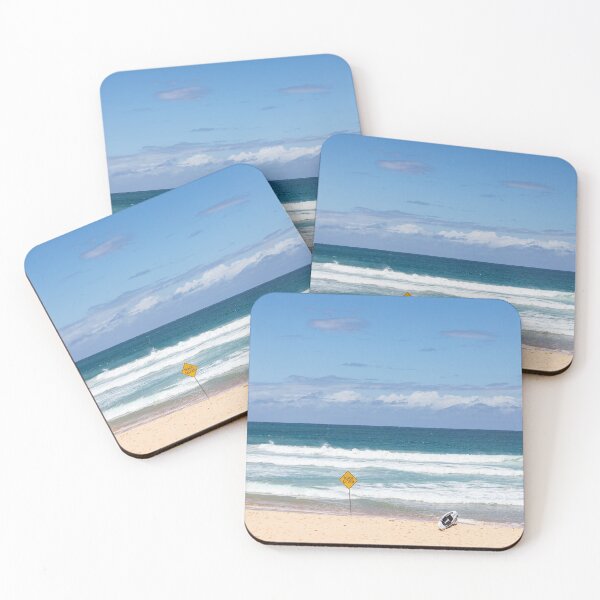 Item preview, Manly Beach and Beach Closed Sign Sydney designed and sold by Martin Berry Photography.