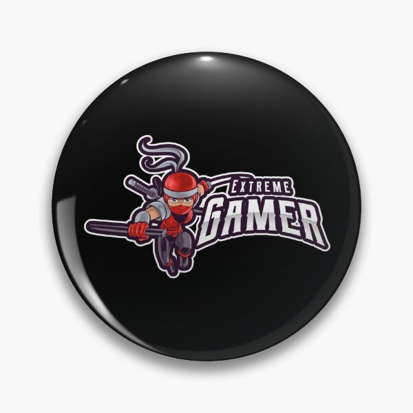 Item preview, Extreme Gamer with Cartoonish Ninja designed and sold by PRIVARSHU.