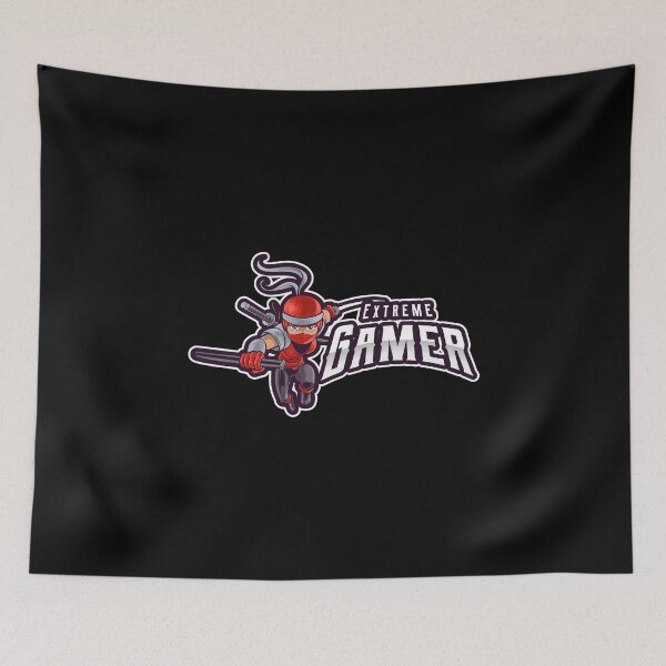 Item preview, Extreme Gamer with Cartoonish Ninja designed and sold by PRIVARSHU.
