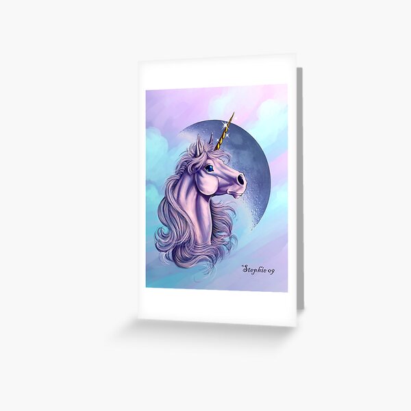 Item preview, Lunar Unicorn designed and sold by cybercat.