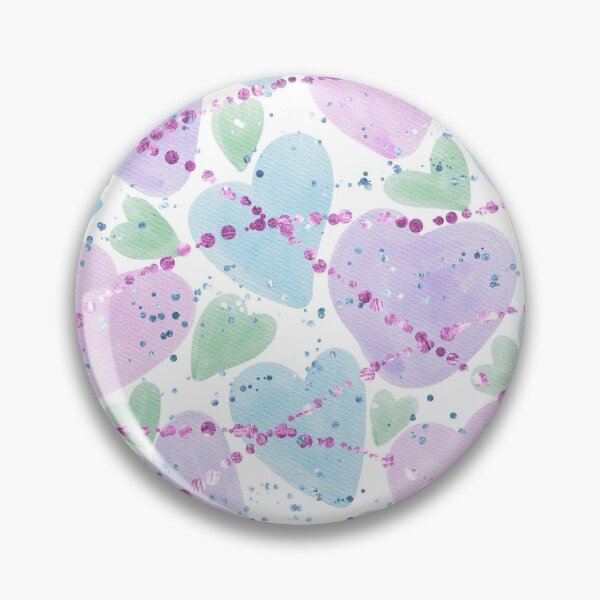 Item preview, Watercolor paternal hearts designed and sold by Astralia.