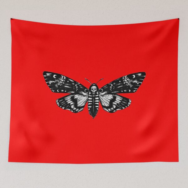 Item preview, Death's Head Hawkmoth (B&W) designed and sold by Paigeart4sale.