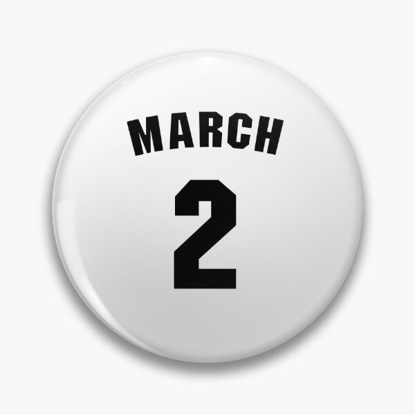 Item preview, Date of birth  2 March birthday gift sport design designed and sold by Panya-Design.