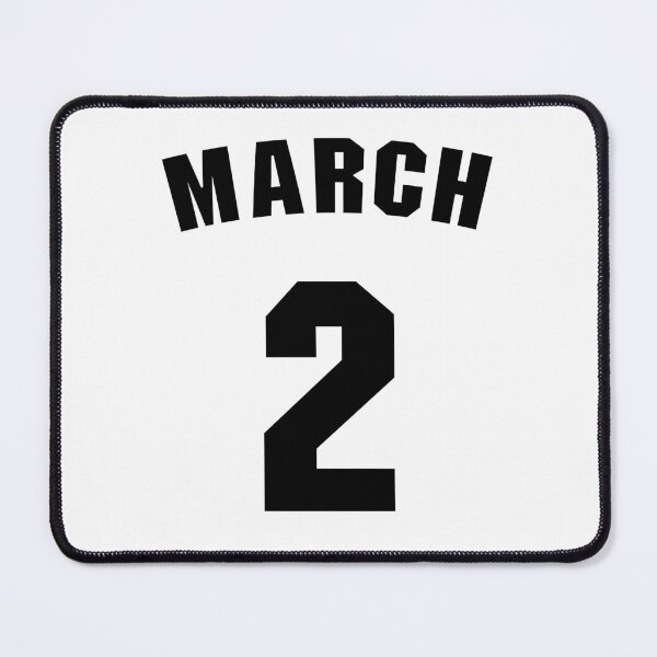 Item preview, Date of birth  2 March birthday gift sport design designed and sold by Panya-Design.