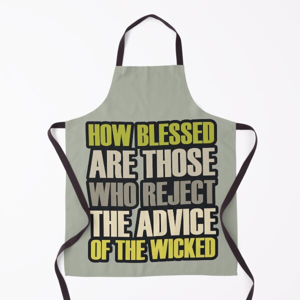 Item preview, How Blessed Are Those Who Reject The Advice Of The Wicked - Psalm Green designed and sold by Chubuter.