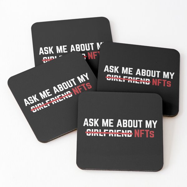 Item preview, Ask Me About My NFTS - funny crypto saying designed and sold by cruzzcreation.