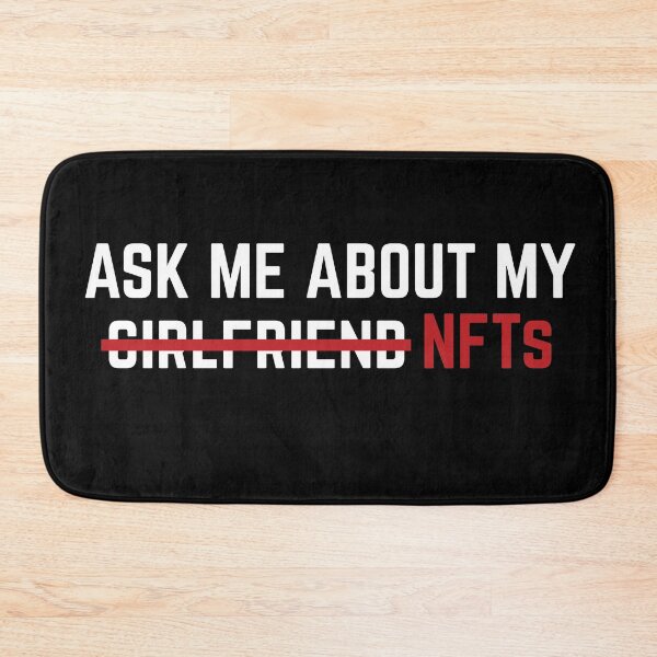 Item preview, Ask Me About My NFTS - funny crypto saying designed and sold by cruzzcreation.
