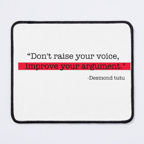 Item preview, Dont raise your voice, improve your argument designed and sold by tenfiftytwo.