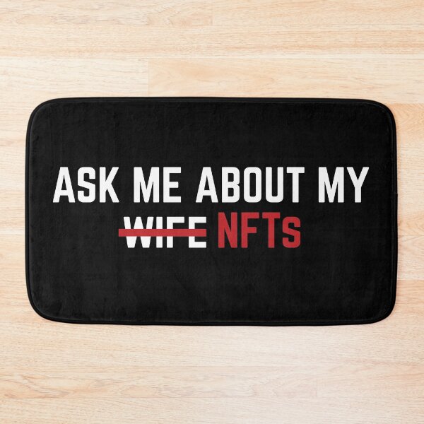 Item preview, Ask Me About My NFTS funny crypto cryptocurrency nft non-fungible token designed and sold by cruzzcreation.
