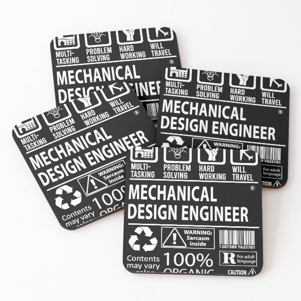 Item preview, Mechanical Design Engineer T Shirt - MultiTasking Certified Job Gift Item Tee designed and sold by oslandefren.