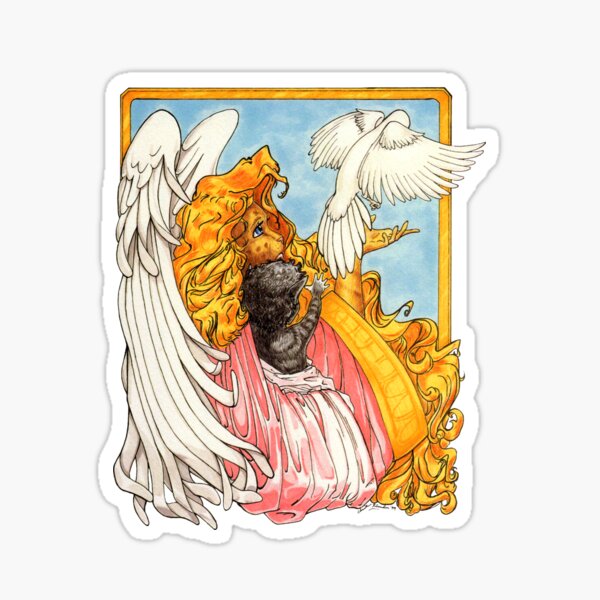 Wings of Love Sticker