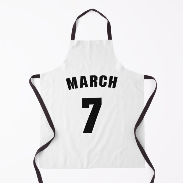 Item preview, Date of birth 7 March birthday gift sport design designed and sold by Panya-Design.