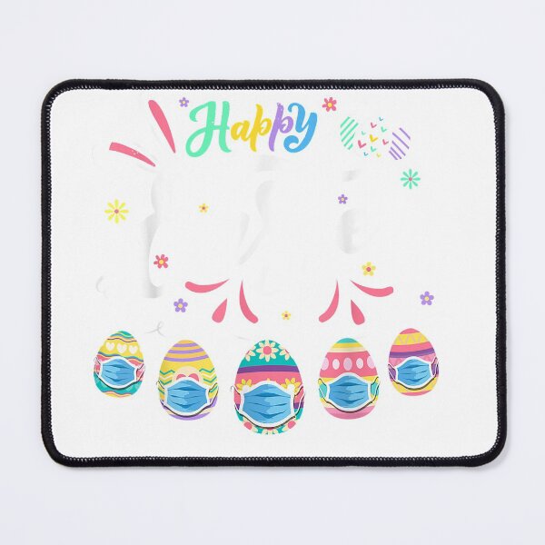Item preview, Happy Easter Day Colorful Egg Face Mask Hunting Cute Easter T-Shirt designed and sold by VadasTobias.