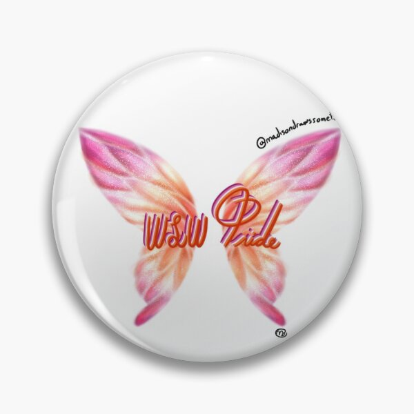 Item preview, FIXED WLW Pride Wings designed and sold by madisondraws.