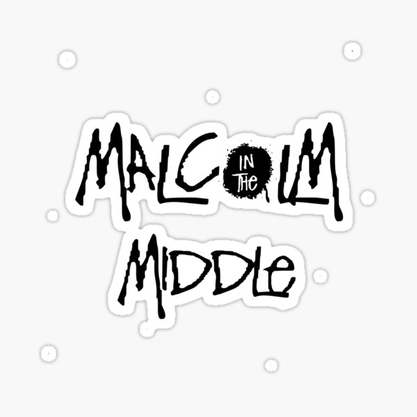 Malcolm au milieu Sticker