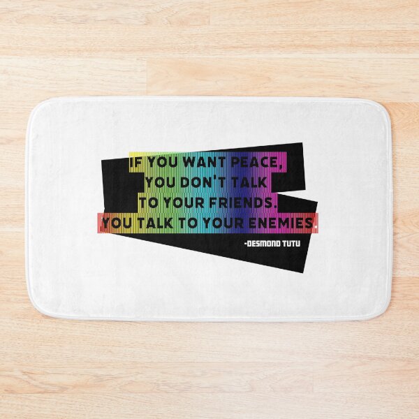 Item preview, If you want peace, you don't talk to your friends. You talk to your enemies. designed and sold by tenfiftytwo.