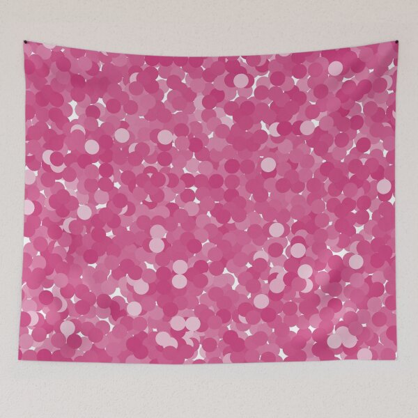 Item preview, Pink Yarrow Polka Dot Bubbles designed and sold by SaraValor.