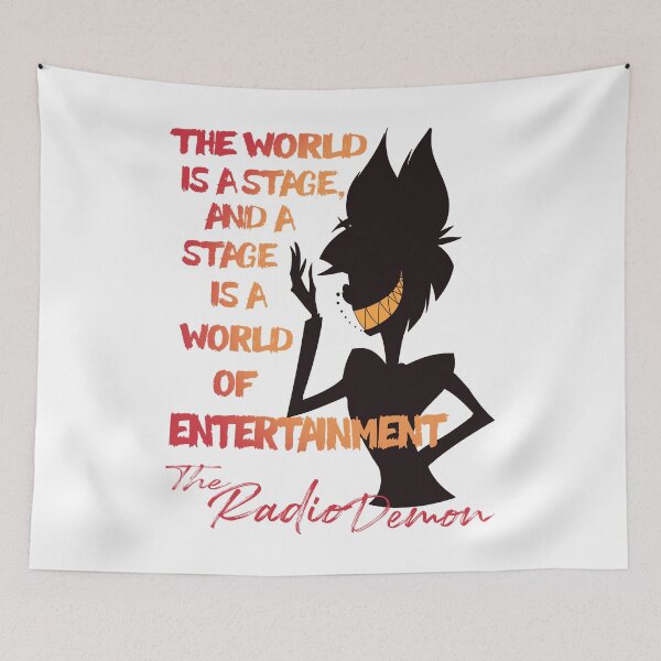 Item preview, The World Is The Radio Demon Hazbin Hotel Funny Chritsmas Gifts designed and sold by Shawnamyacur123.
