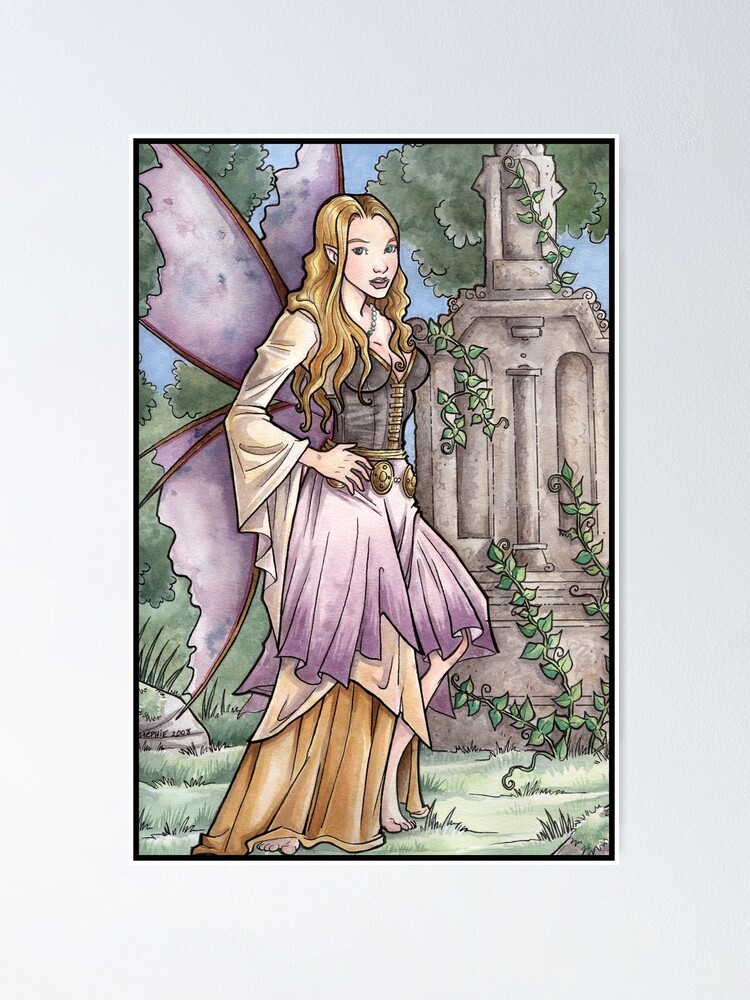 Alternate view of Fanciful Fairy Poster