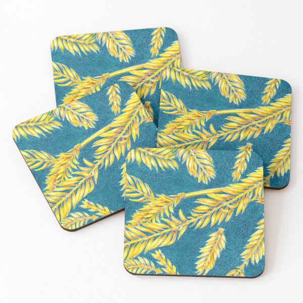 Item preview, Golden leaves designed and sold by YuNikDraw.