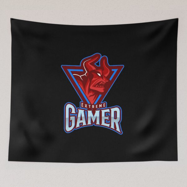 Item preview, Extreme Gamer with Evil Demon designed and sold by PRIVARSHU.